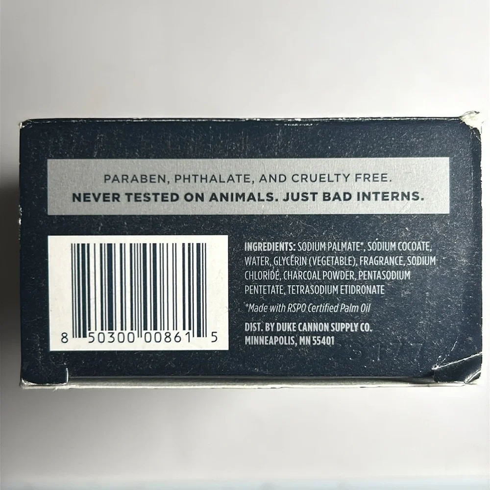 Duke Cannon Xmas Soap